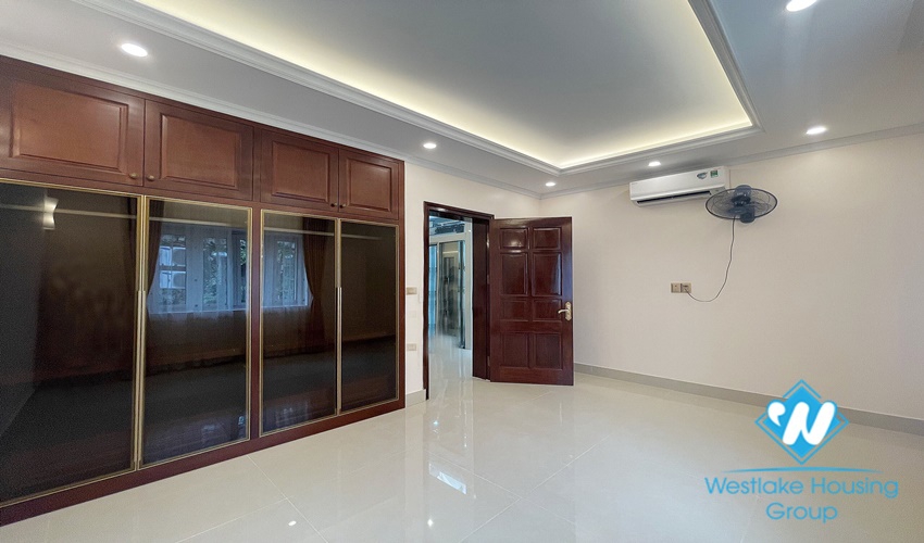 A beautiful villa with elevator for rent in T Block, Ciputra, Tay Ho, Ha Noi